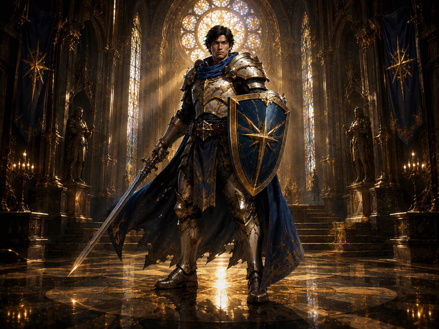 Virtuous Vanguard — hero character